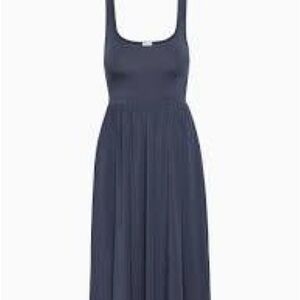 Wilfred Market Midi Dress (S) Like New Navy